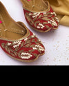 Punjabi Jutti Maroon