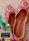Punjabi Jutti red
