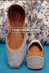Punjabi Jutti Silver