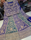 Girls blue lehenga