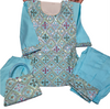 Light blue salwar kameez