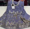 Kids blue lehenga