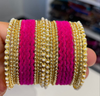 Kids coloured bangles set
