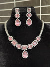 American Diamond Necklace Set