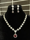 American Diamond Necklace Set