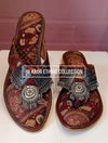 Brown kohlapuri chappal