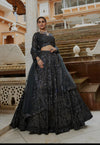 Iron grey Lehenga Choli