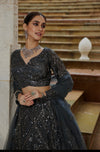Iron grey Lehenga Choli
