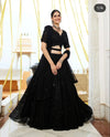 Black beauty Lehenga choli