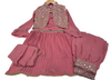 Dusty pink Afghani suit