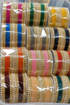 Kids coloured bangles set