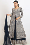 Blue Lehenga Kameez