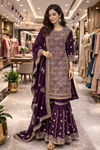 Embroidered Garara suit