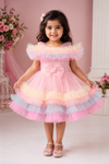 Rainbow Frill dress