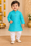 Self design kurta
