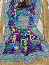 Trendy mirror saree