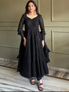Georgette lakhnavi anarkali