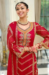 Zaveri Straight kameez