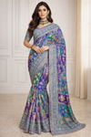 Trendy mirror saree