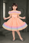 Rainbow Frill dress