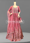 Dusty pink gown