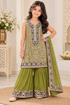 Mirror sharara suit