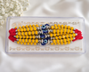 Evil eye coloured thread
