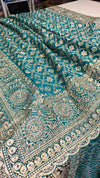 Designer jaalwork saree