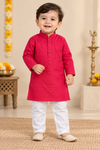 Self design kurta