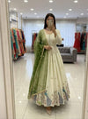 Peacock anarkali