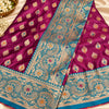 Wine saree