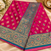 Magenta saree