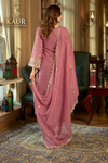 Dusty Pink Aroma suit back