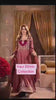 Maroon and gold embellished long Anarkali dress video