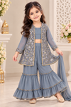 sharara crop top