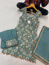 Embroidered afghani suit