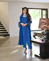 Embroidered chiffon Pakistani kameez