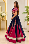 Mirror work chaniya choli