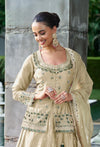 Gold lehenga Kameez