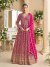 Embroidered long dress