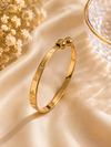 Anti tarnish gold bracelet
