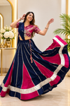 Mirror work chaniya choli