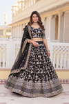 Silk Lehenga Choli with customised blouse