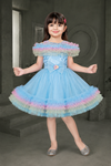 Rainbow Frill dress