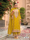 Straight plazo kameez