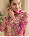 Embroidered long dress