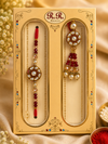 Kundan Couple Rakhi