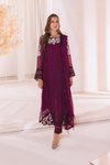 Embroidered chiffon Pakistani kameez