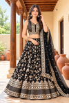 Silk Lehenga Choli with customised blouse