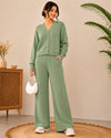 Sage Green Knitted Winter Co-ord Set
